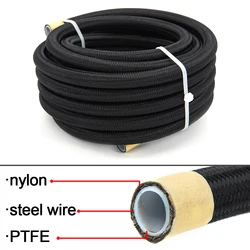 Manguera de combustible trenzada PTFE E85 AN6 AN8 AN10 – Universal 1 M