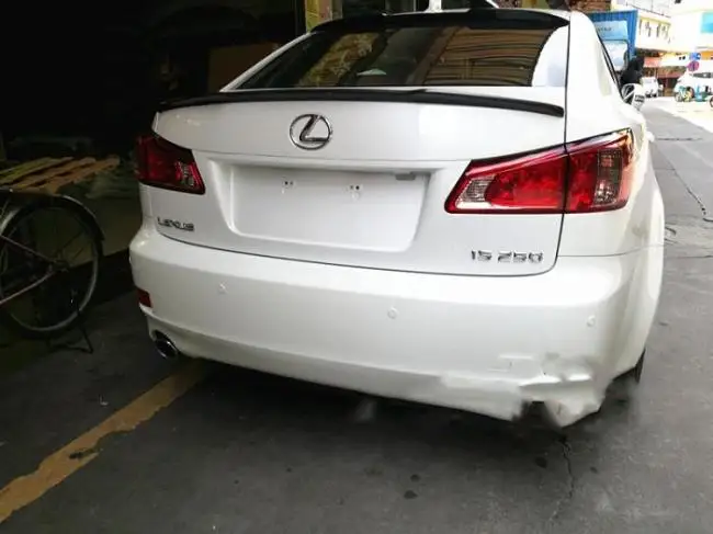Alerón trasero fibra carbono para Lexus IS IS250 IS300 IS350 2007-2013 - imagen 5