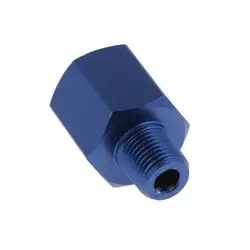 JIAX Adaptador de rosca 1/8 NPT a M12x1,5 para sensor de presión