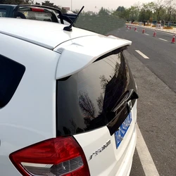 Alerón de techo trasero ABS sin pintar para Honda Jazz Fit