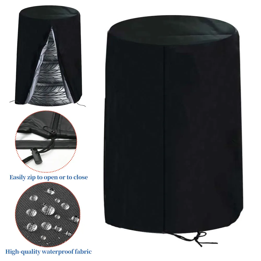 Protector cubiertas neumáticos impermeable antipolvo – 4 unidades
