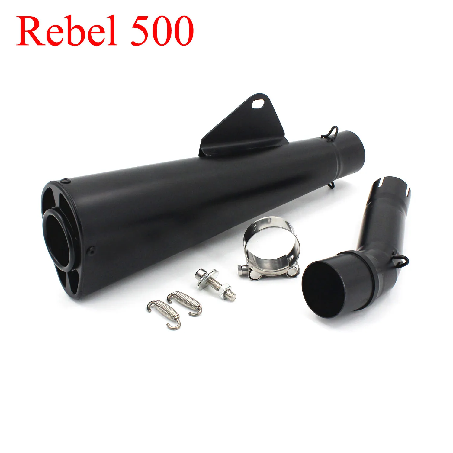 Silenciador negro para Honda Rebel 500