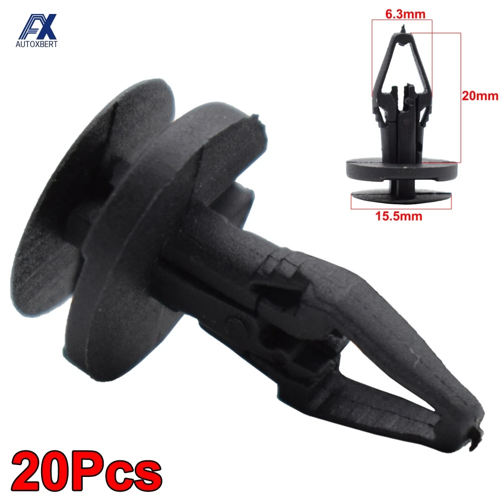 Clips para parachoques y guardabarros Ford Focus, Kuga, Fiesta