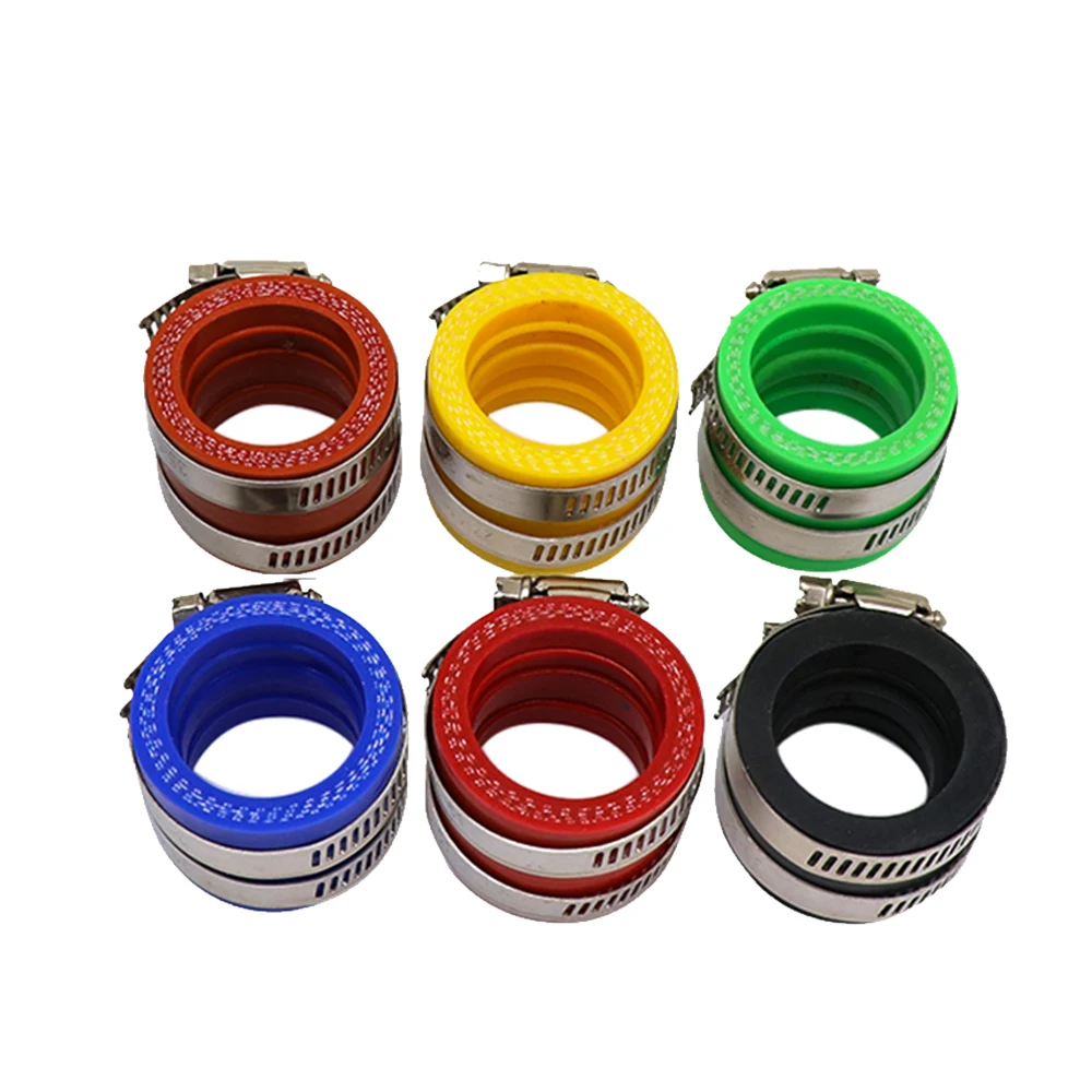 ZS Racing-colector de admisión de aluminio, accesorio con interfaz de carburador de 35mm para Scooter GY6 125 GY6 150 - imagen 5