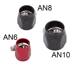 Abrazaderas Energy de aluminio para manguera de combustible AN6, AN8 y AN10