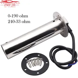 Sensor nivel depósito agua residual 0-190 ohm para camiones y RV