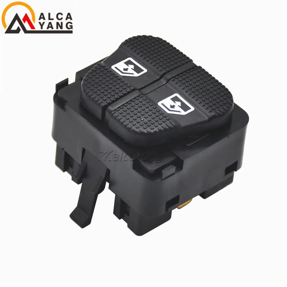 Interruptor de ventanilla eléctrica para VOLKSWAGEN Golf 1992 1993 1994 1995 1996-1998 interruptor de Control de ventana piezas de automóvil retroiluminación LED verde - imagen 4