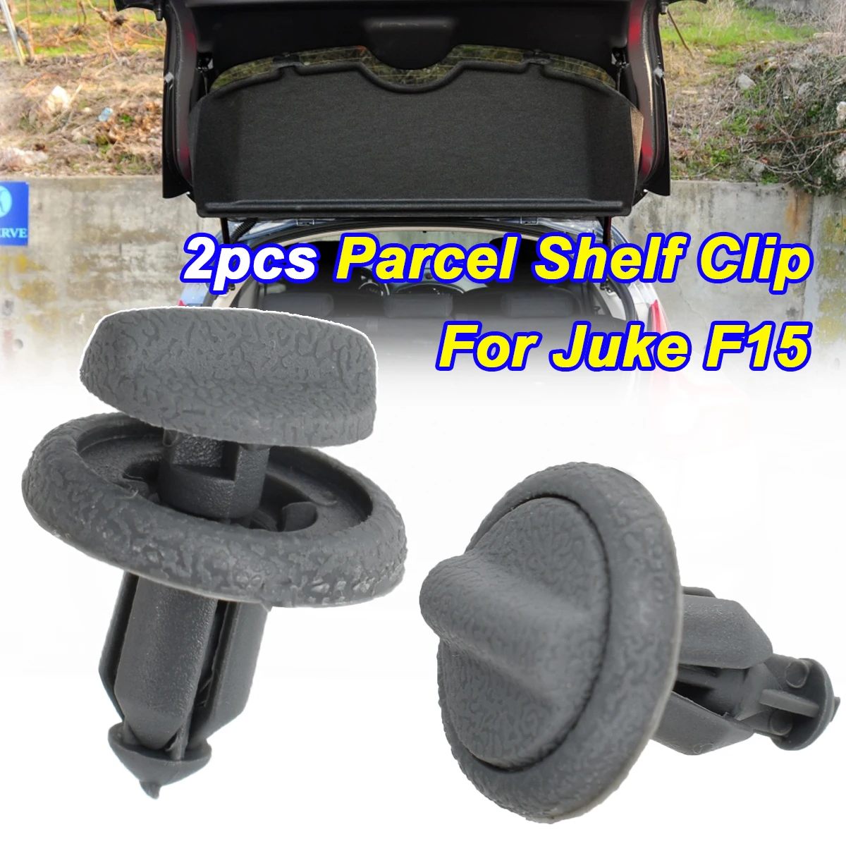 KA3A 799161 Clips estante de carga para maletero - Nissan Juke F15