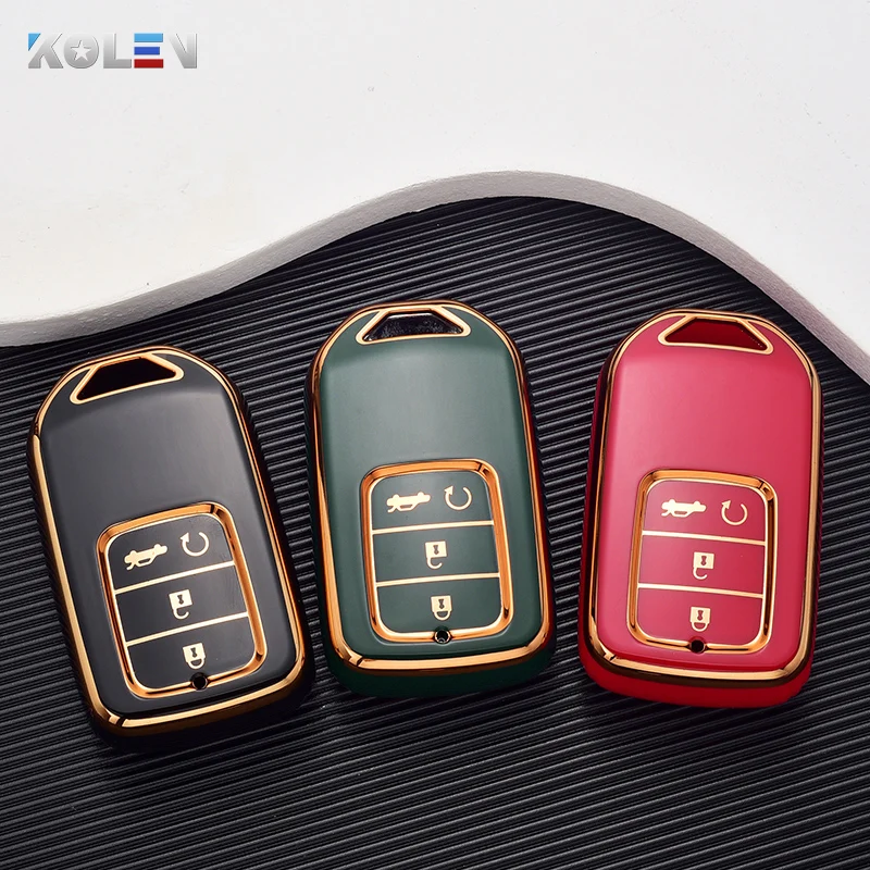 Fundas TPU protectoras llave remota Honda CR-V Civic Accord City HR-V - imagen 2