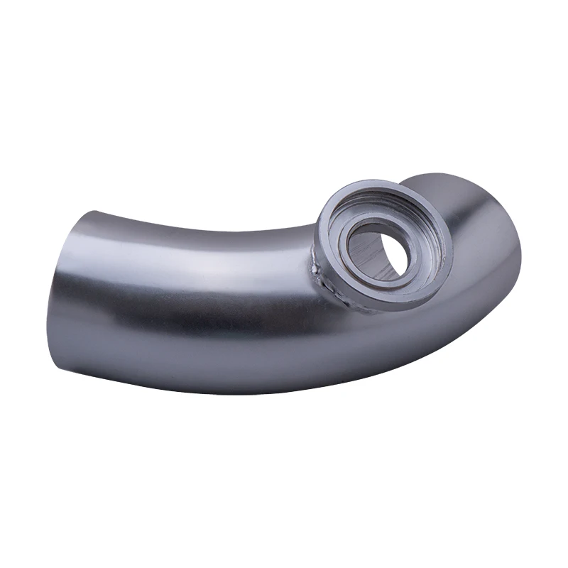 Tubo de brida de 90 grados de 3 "y 76mm apto para válvula de soplado de descarga SQV BOV ajustable tipo 2 II 2