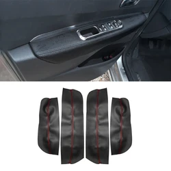 Funda reposabrazos puerta Peugeot 3008 cuero suave 2011-2012