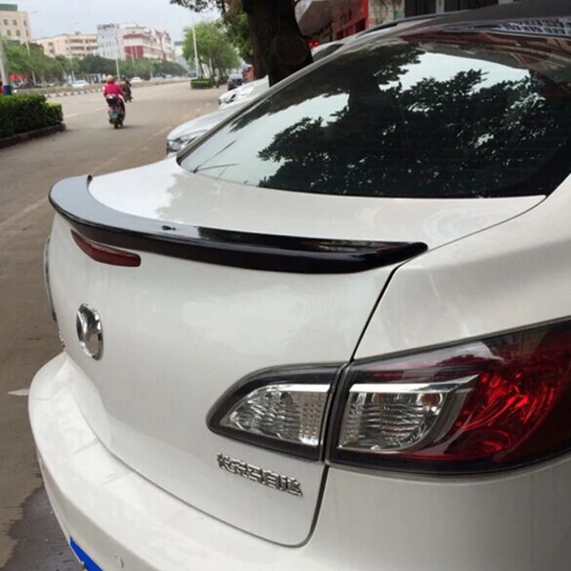 Vista del diseño del alerón para Mazda 3