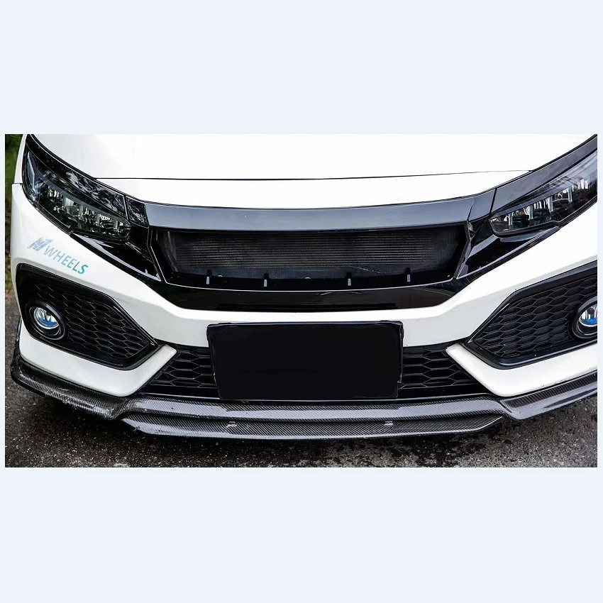 Rejilla delantera carbono Honda Civic Type R FC FK7 FK8 - imagen 5