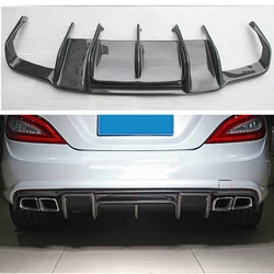 Renntech difusor trasero fibra de carbono - Mercedes W218 CLS 2011-14