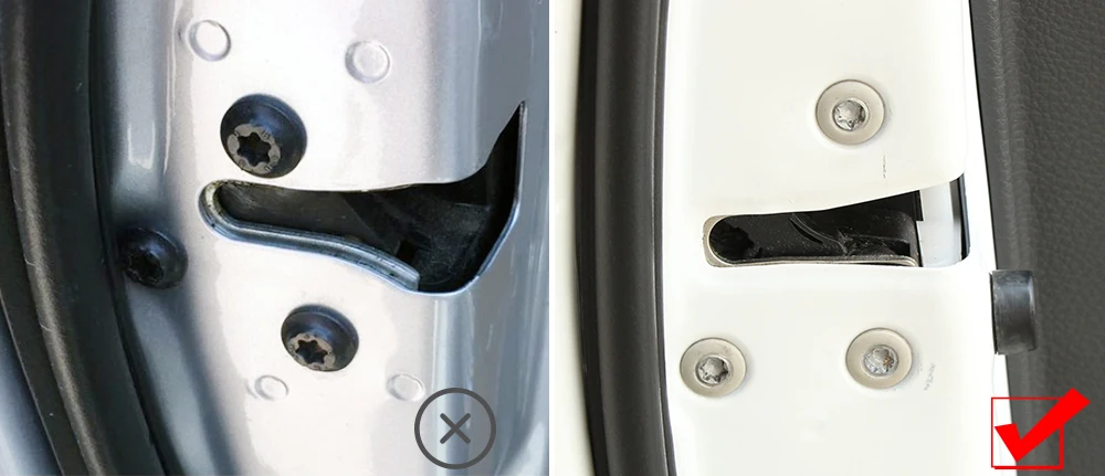 Cubierta protectora de tornillo de cerradura