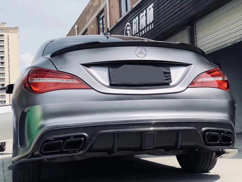 Alerón trasero de carbono Mercedes CLA C117/W117 AMG – 2013+ - imagen 4