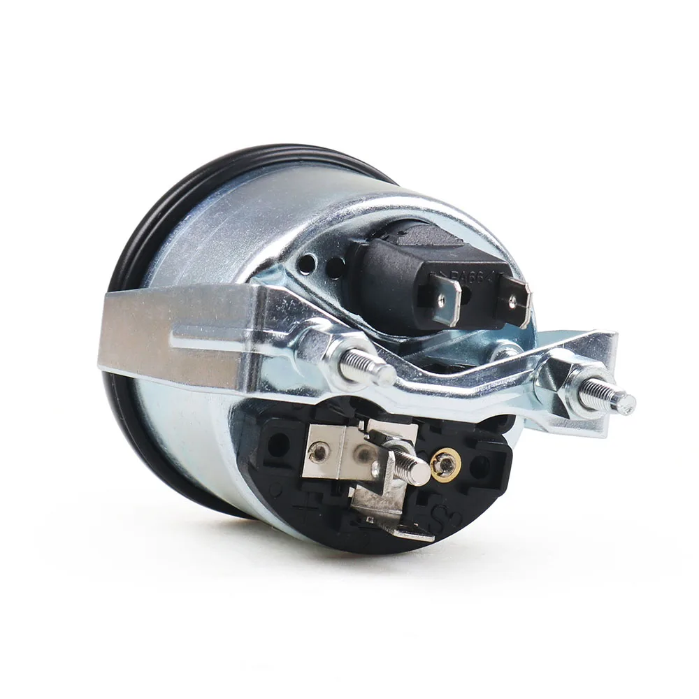 Voltímetro coche 12V/24V 52mm con luz amarilla - imagen 5
