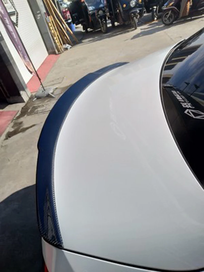 Alerón trasero de fibra de carbono para Mercedes-Benz Clase C W205 - imagen 4