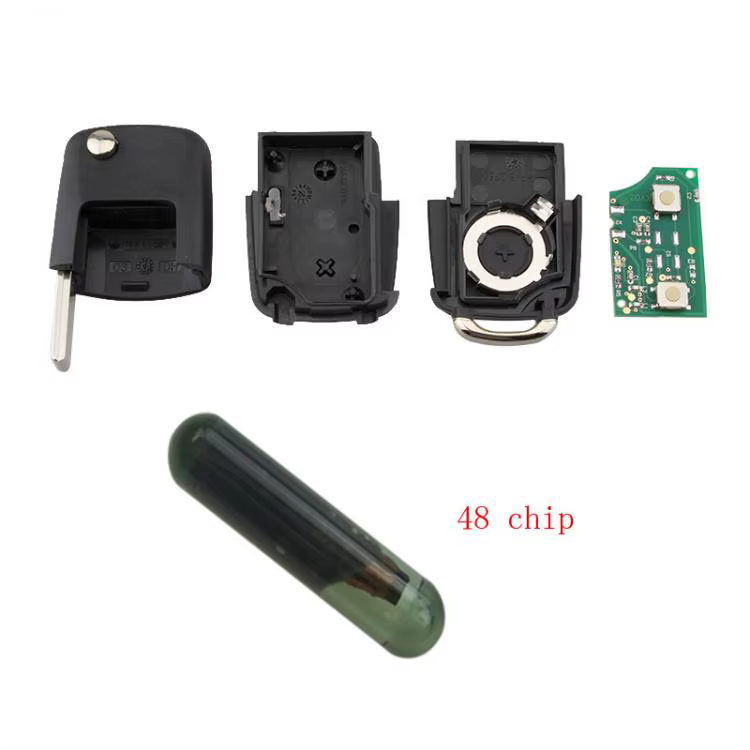Mando a distancia con chip ID48 para VW Beetle, Bora, Passat y Polo - imagen 3