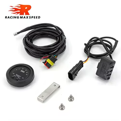 Manómetro de turbo 52 mm ultrafino LED rojo -30 a 35 PSI