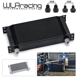 Radiador de aceite WLR7019 universal aluminio 19AN – motor y transmisión