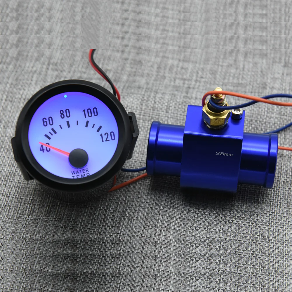 Detalle del sensor y el adaptador para el circuito de refrigeración