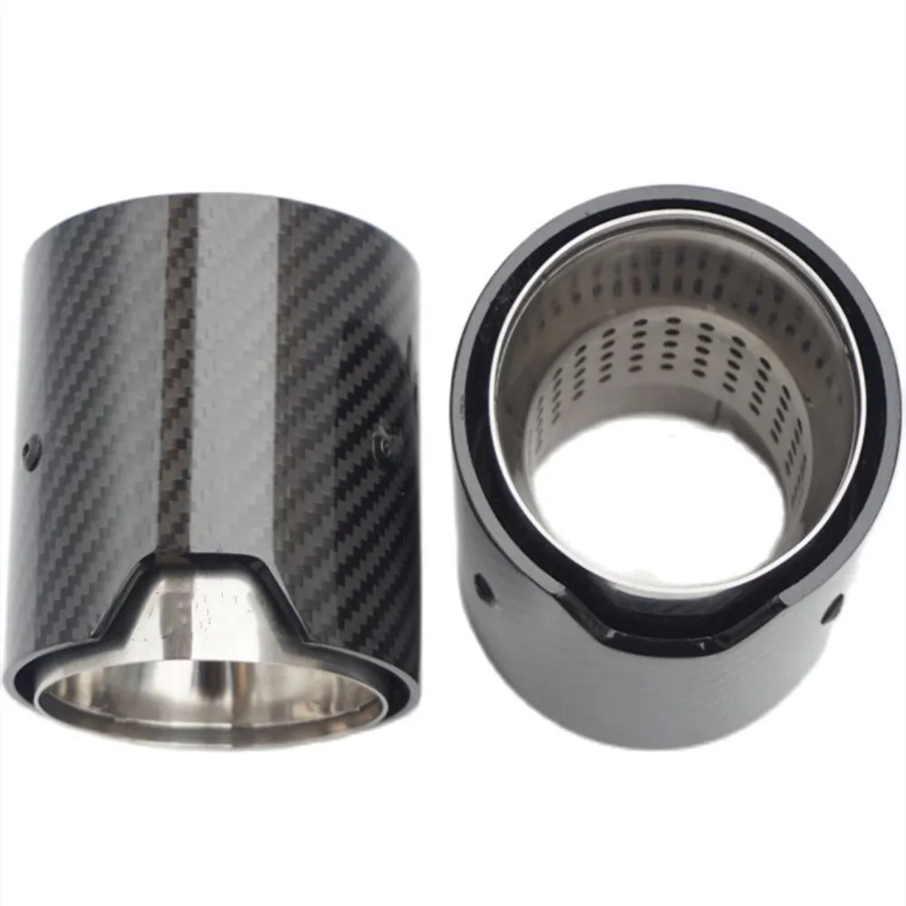 Punta de escape de fibra de carbono para BMW M2, M3 y M4 - imagen 5