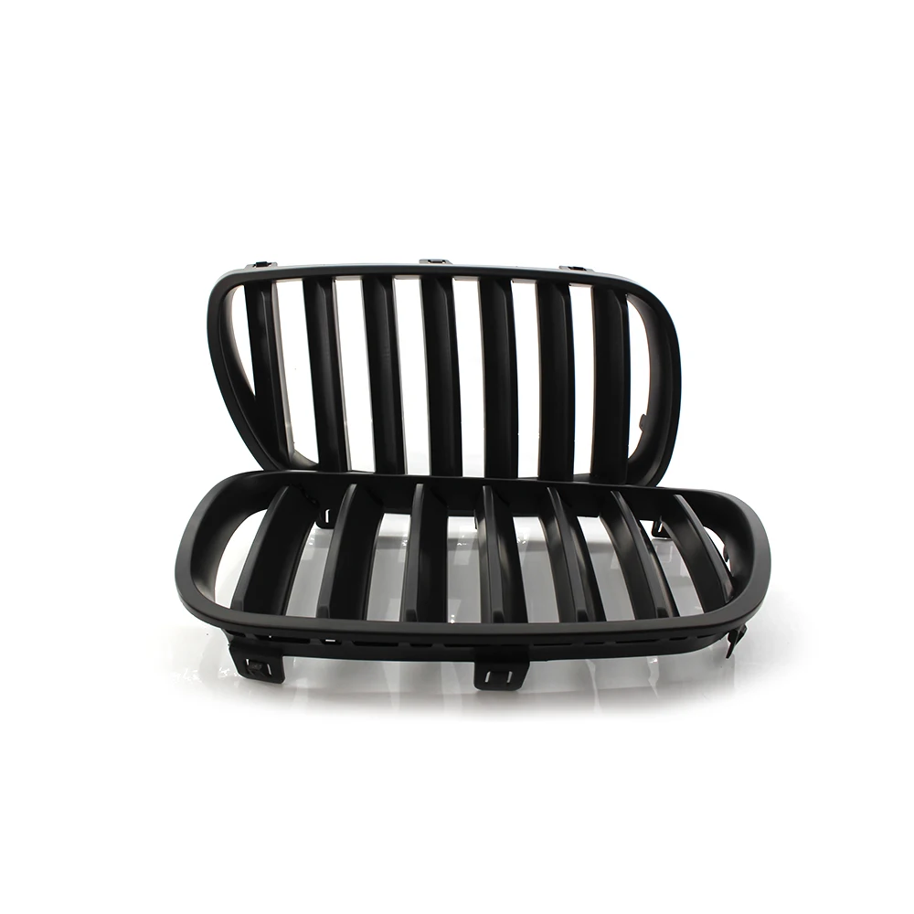 Rejilla delantera negra mate BMW E83 LCI X3 2007-2010 - imagen 4