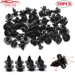 Clip sujetador parachoques 8mm empuje para Nissan – motor y puerta