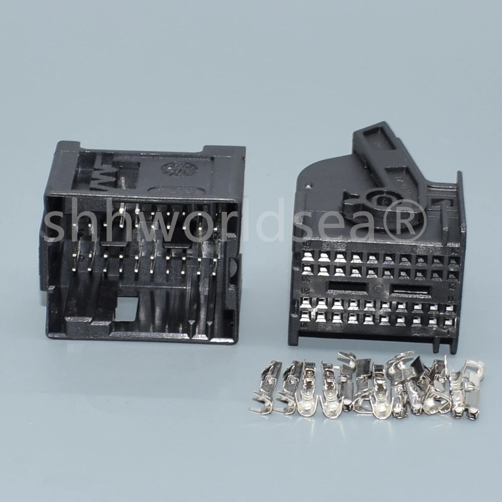 Shhworldsea Conector de arnés cableado coche macho-hembra 967286-1 - imagen 4