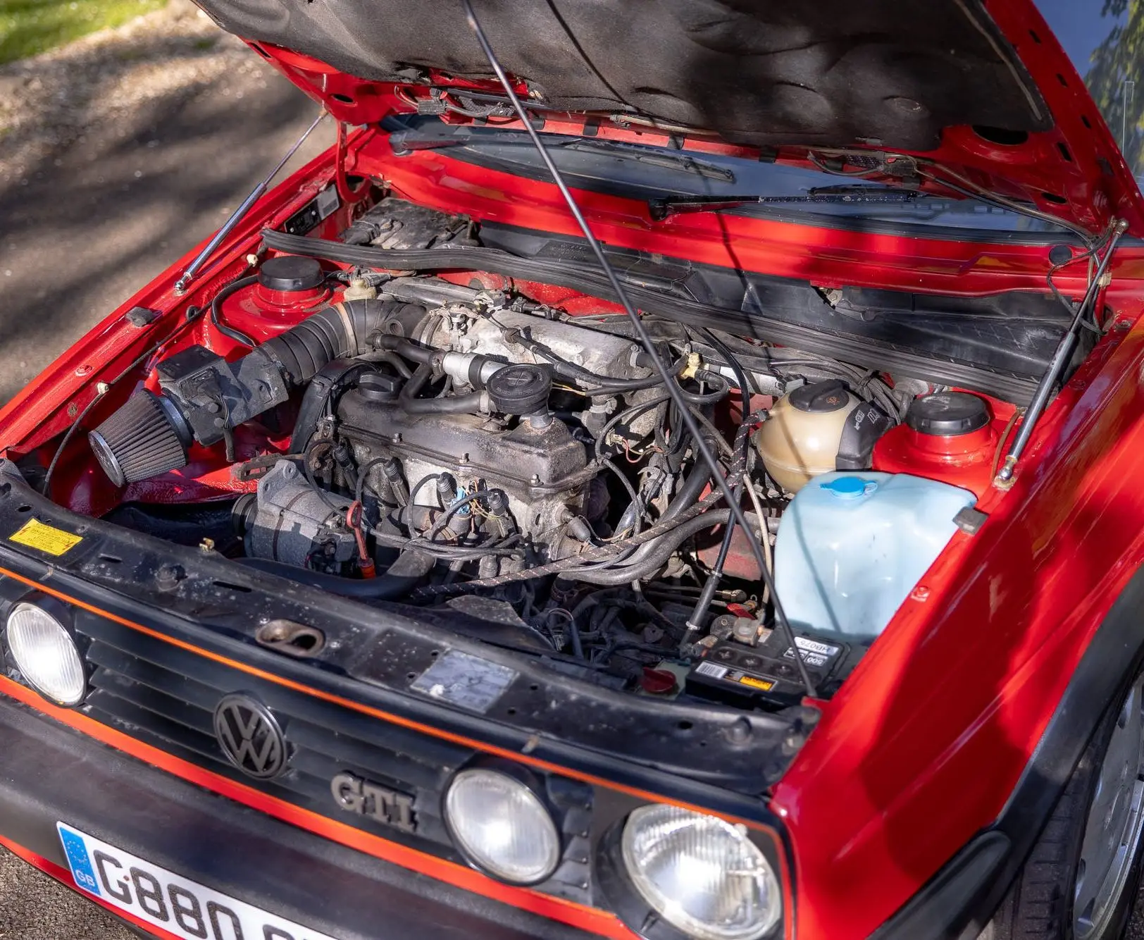 Puntal de gas capó delantero VW Golf Mk2 1983-1992 - imagen 3
