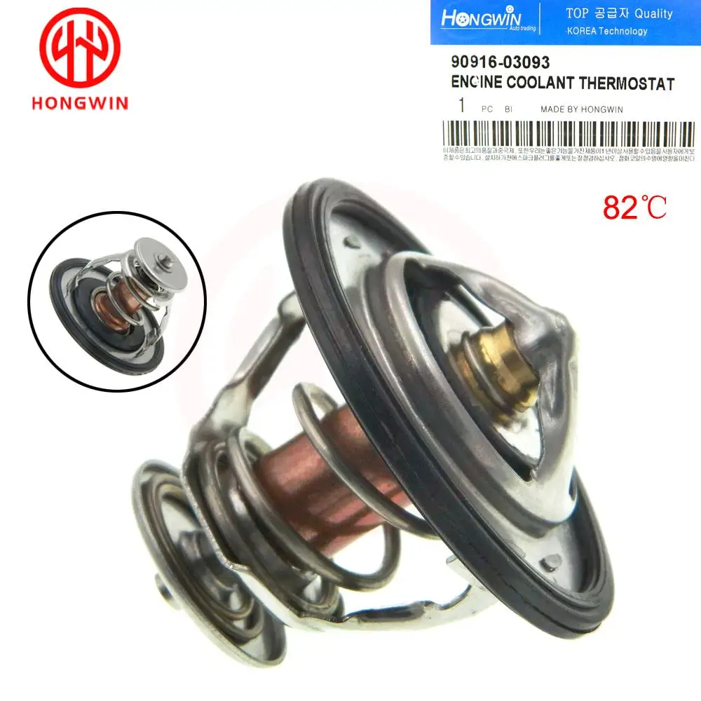 Termostato de refrigerante 90916-03093 para Toyota y Lexus