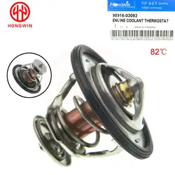 Termostato de refrigerante 90916-03093 para Toyota y Lexus