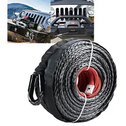 Cable Cabrestante Sintético 12000 lb con Funda – Para ATV UTV Todoterreno