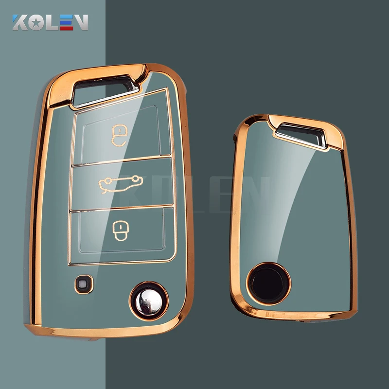 Funda TPU protectora llave VW Golf 7 Seat Leon Skoda Octavia