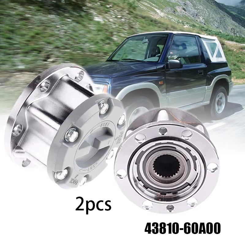 Cubo de bloqueo de rueda manual compatible con Suzuki