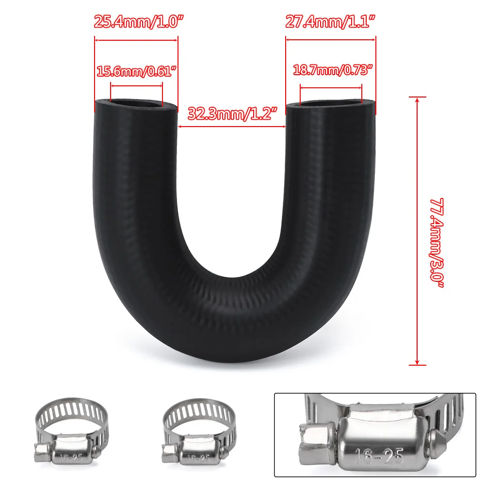 Manguera de derivación del calefactor para motores GM LS Gen III-V - imagen 3