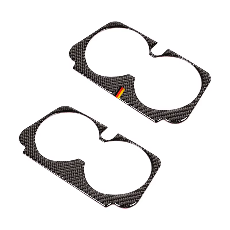 Embellecedor portavasos fibra de carbono Mercedes Clase C W205 GLC - imagen 2