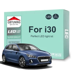 Bombillas LED interior Canbus sin errores Hyundai i30 2007-2020