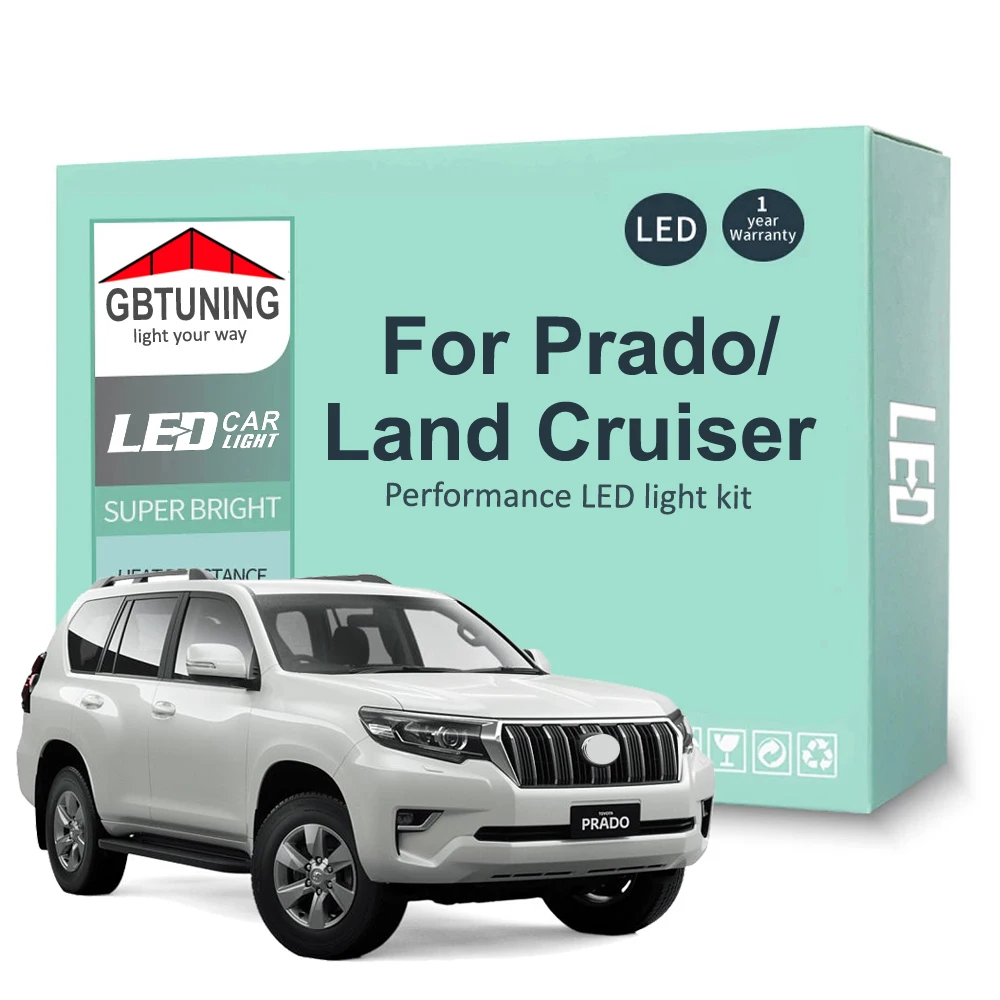 Kit LED interior Toyota Land Cruiser Prado 120/150 y LC200