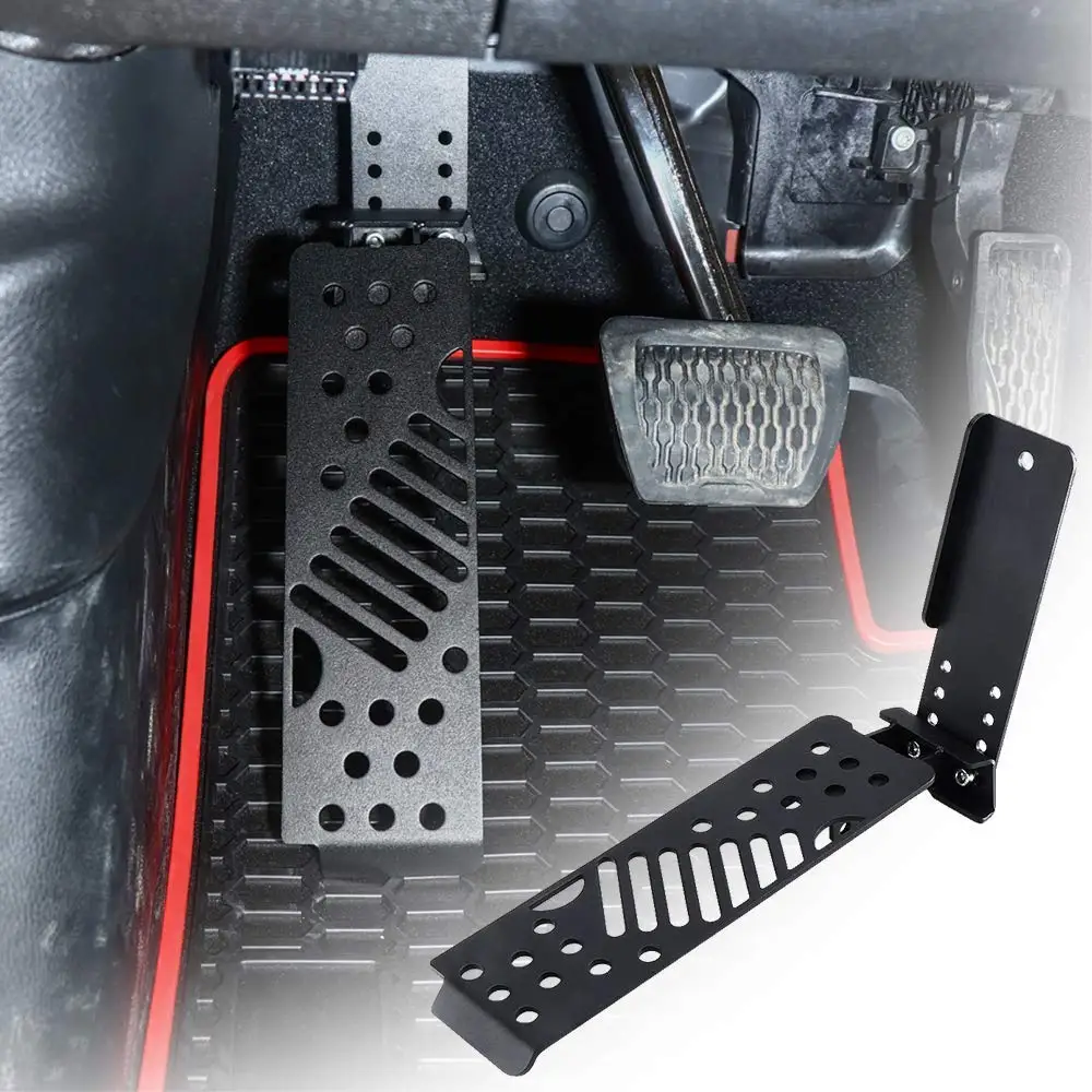 Reposapiés izquierdo de metal para Jeep Wrangler JL JLU Rubicon 2018-2020 - imagen 3