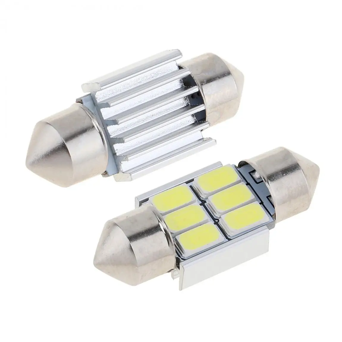 Bombillas LED SMD blancas para interior coche – Luz lectura 12V - imagen 4
