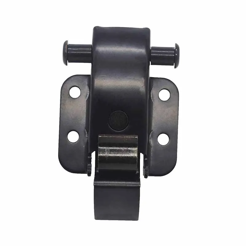 Soporte negro para retención de puerta trasera