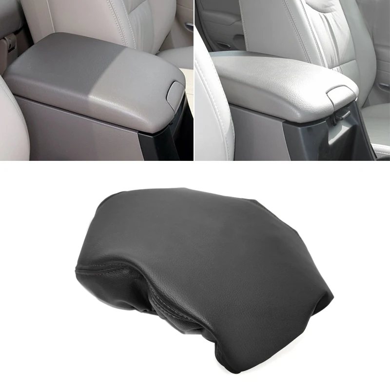 Cubierta de reposabrazos de cuero para Toyota Prado 2002-2007