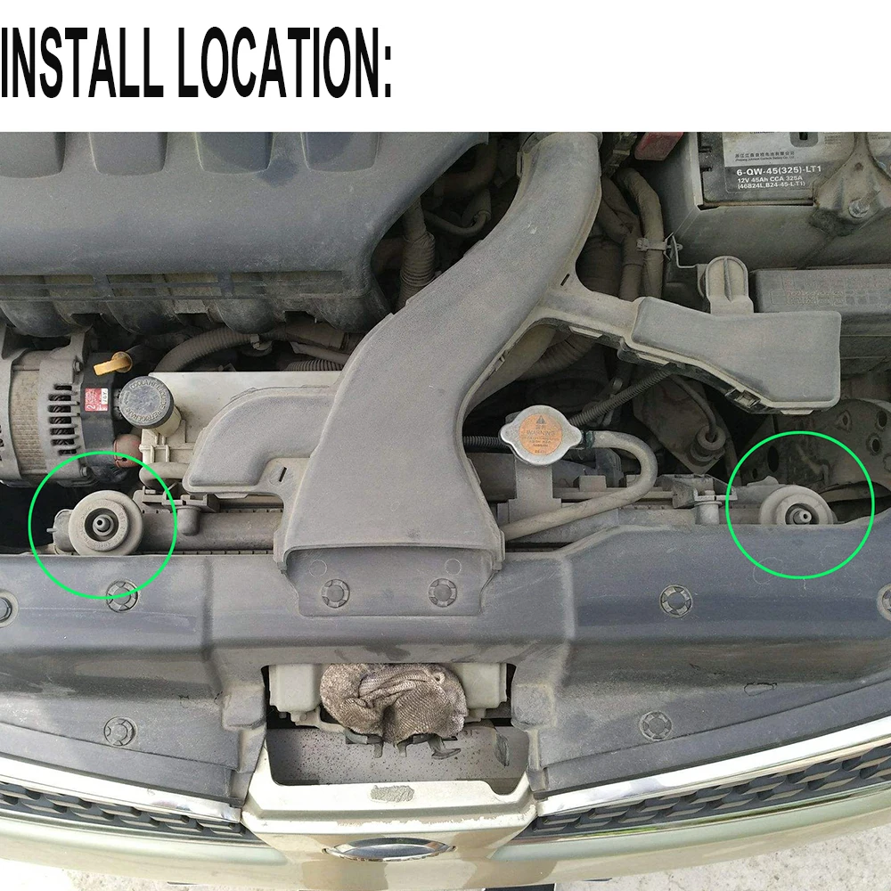 Brazalete soporte superior radiador caucho Nissan Qashqai J11 2014-2020 - imagen 4