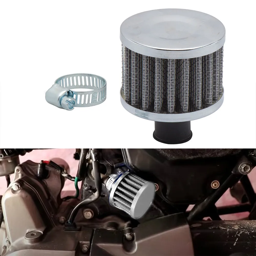 Mini filtro de aire universal de alto flujo para ventilación del cárter