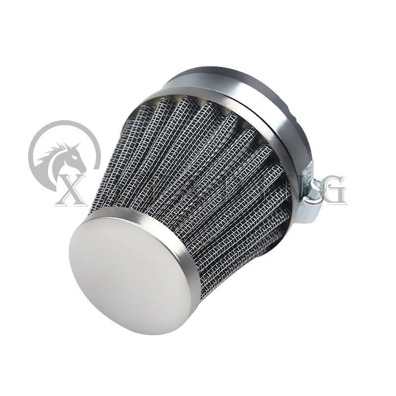 Filtro de aire universal tipo seta para motocicleta