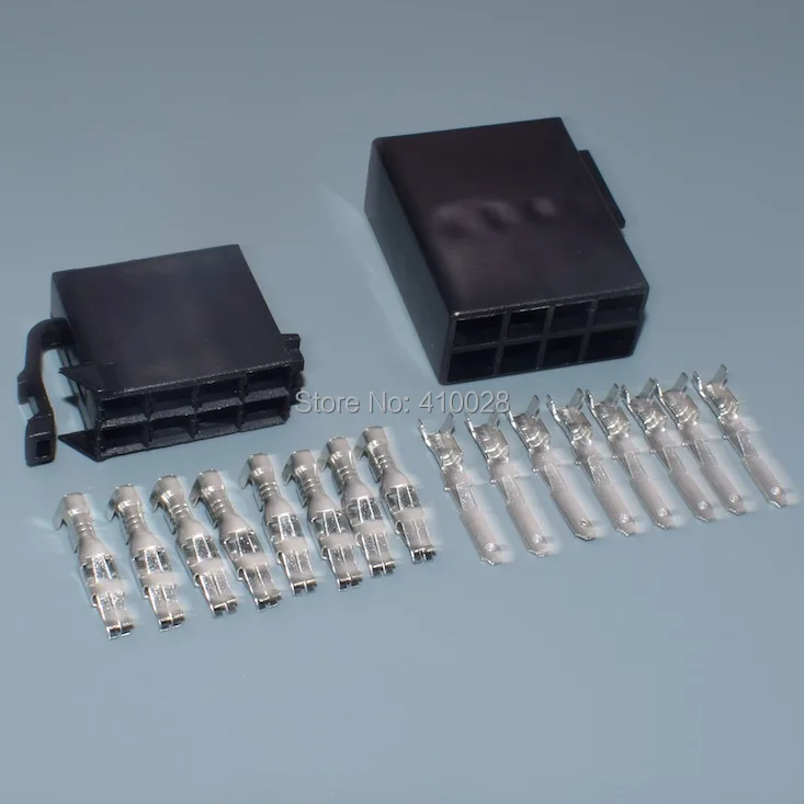 Conector bocina ISO 8 pines para VW – clavija audio macho hembra 3,5mm - imagen 3
