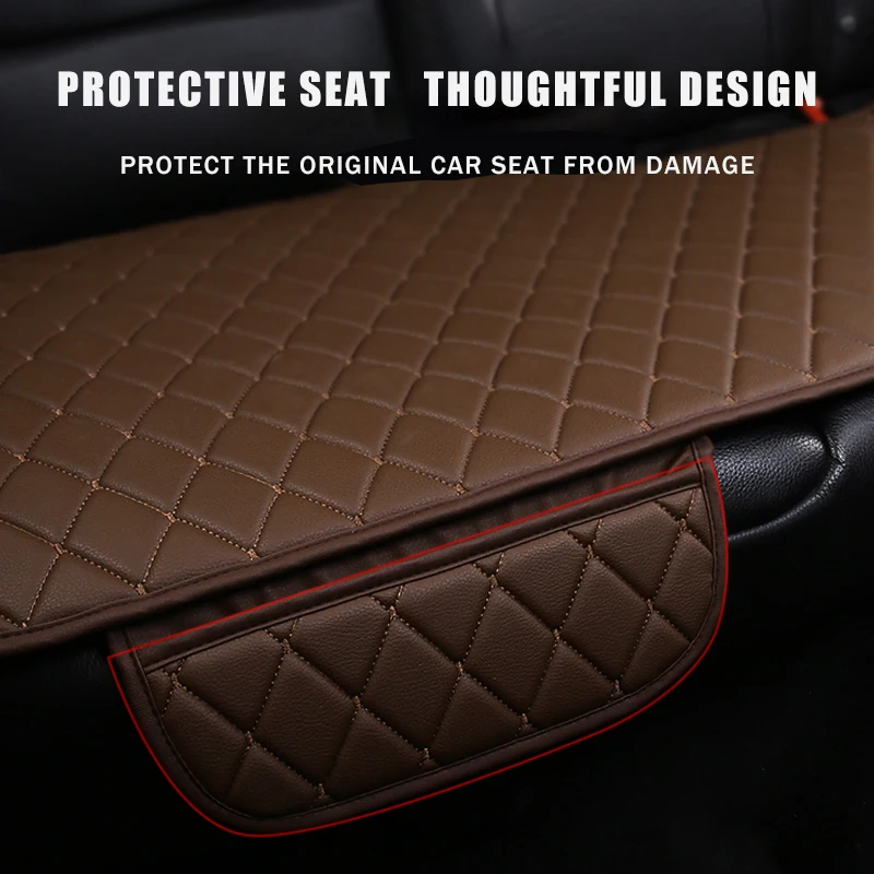 Fundas de asiento cuero PU universales para Peugeot 206 207 307 308 - imagen 3