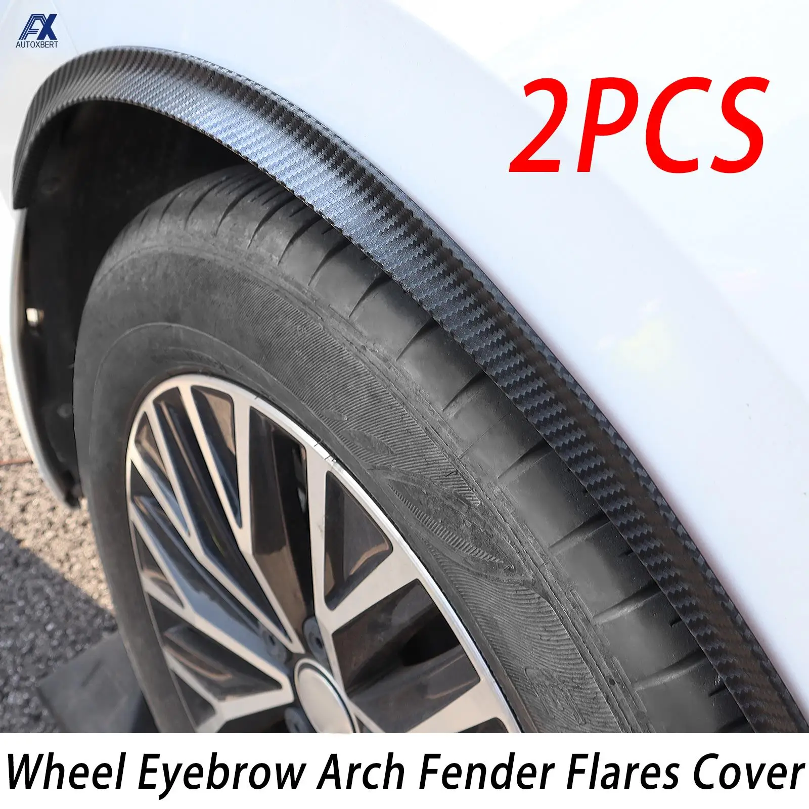 Tira lip fibra carbono universal 73cm – protector bumper tuning
